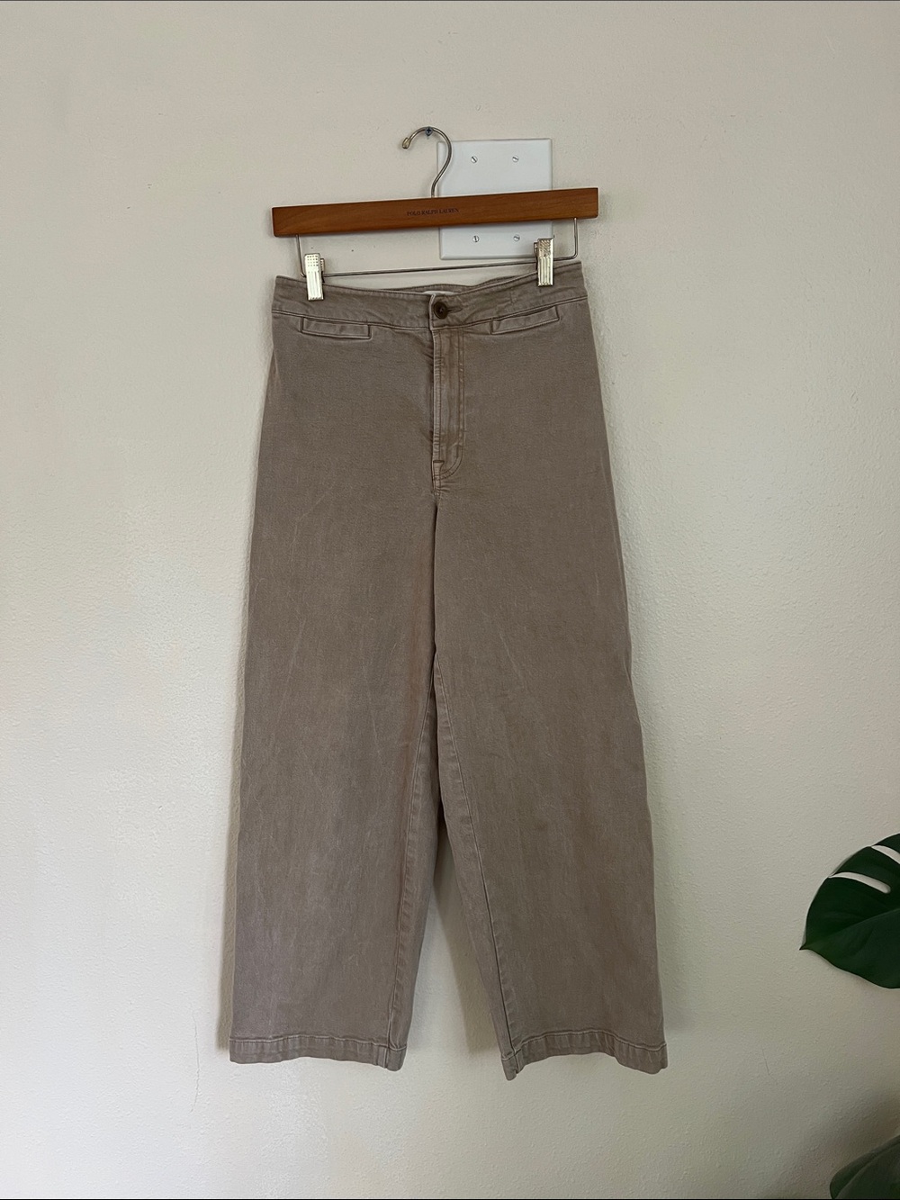 Madewell Curvy Emmett Wide-Leg Pants
